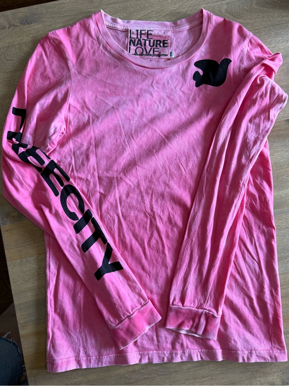 Free City pink long sleeve